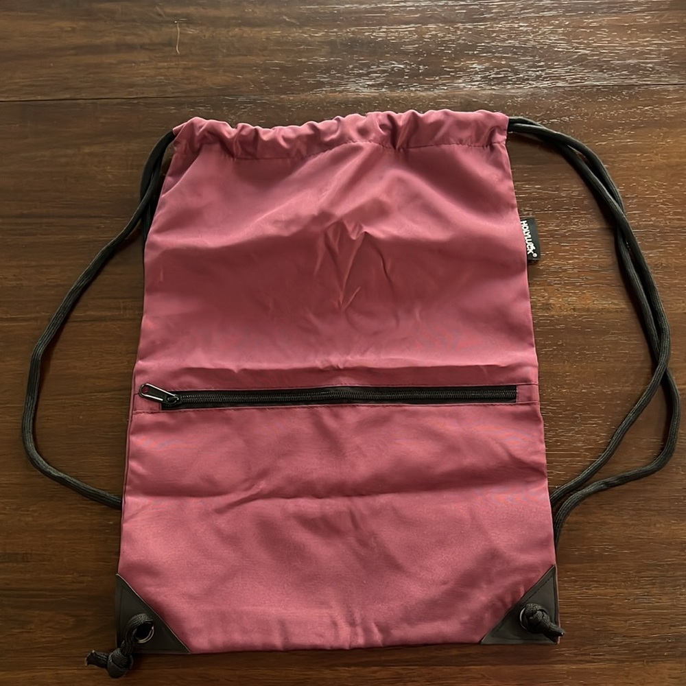 Maroon Drawstring Bag HOLYLUCK